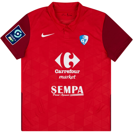 2020-21 Grenoble Match Issue Away Shirt Anani #11