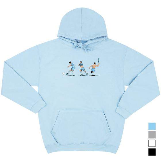 Sergio Agüero 11/12 Manchester City Title Winner Graphic Hooded Top
