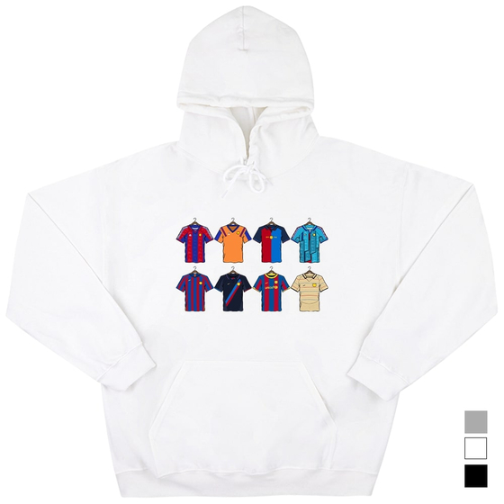 Barcelona Classics Graphic Hooded Top