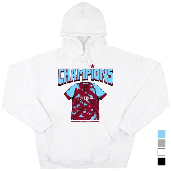 Burnley Championship Champions 2022-23 Graphic Hooded Top