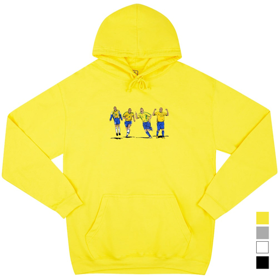 Ronaldo Brazil Every World Cup Graphic Hooded Top