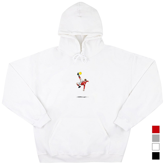 Wayne Rooney Bicycle Kick Manchester United Graphic Hooded Top