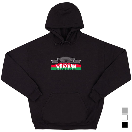Wrexham Hollywood Racecourse Graphic Hooded Top