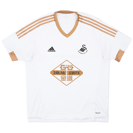 2015-16 Swansea Home Shirt - 6/10 - (XL)
