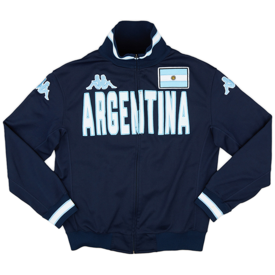 2009-10 Argentina Kappa Track Jacket - 9/10 - (L)
