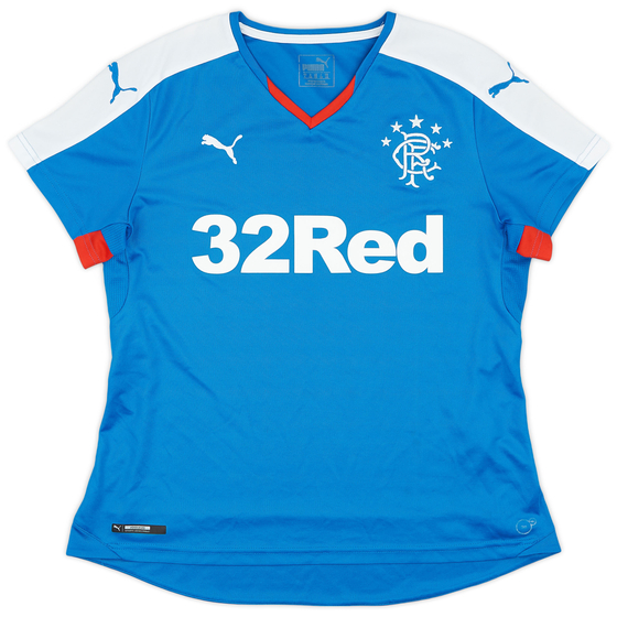 2015-16 Rangers Home Shirt - 8/10 - (Women's L)