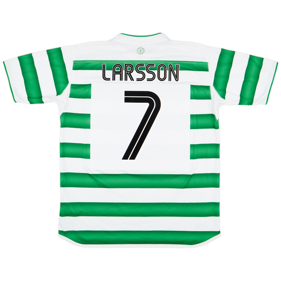 2003-04 Celtic Home Shirt Larsson #7 - 6/10 - (M)