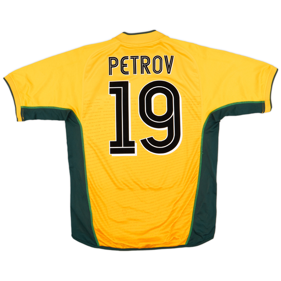 2002-03 Celtic Away Shirt Petrov #19 - 8/10 - (M)
