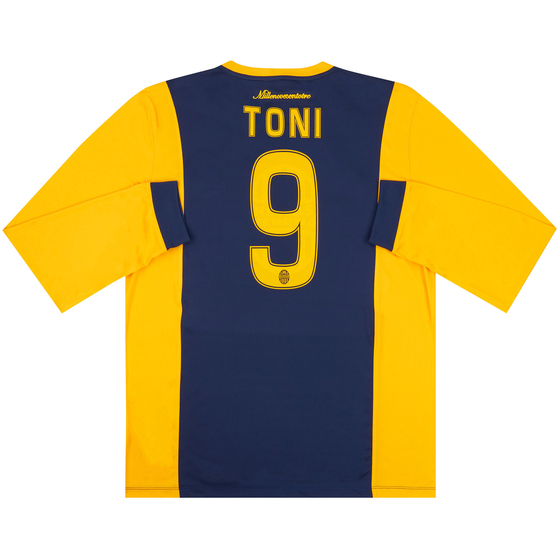 2014-15 Hellas Verona Home L/S Shirt Toni #9