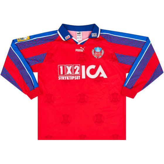 1997 Helsingborgs Match Issue Home L/S Shirt #15
