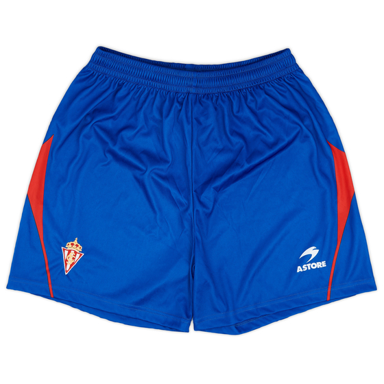 2004-05 Sporting Gijon Home Shorts - 9/10 - (M)