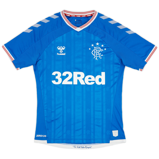 2019-20 Rangers Home Shirt - 8/10 - (S)