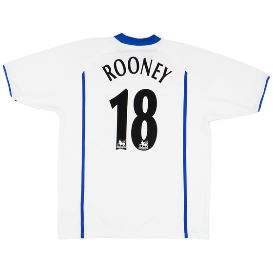 2002-03 Everton Away Shirt Rooney #18 - 6/10 - (L)