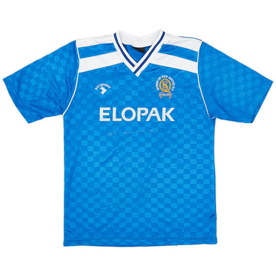 1989-90 Queen Of The South Home Shirt - 7/10 - (M)