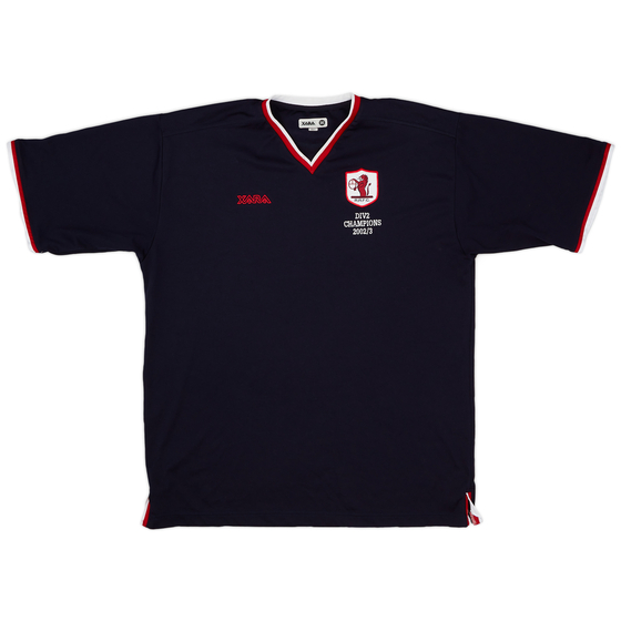 2002-03 Raith Rovers Division Two Champions Shirt - 8/10 - (L)
