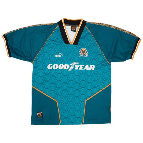 1996-97 Wolves Away Shirt - 3/10 - (L)