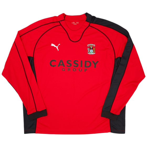 2006-07 Coventry L/S Away Shirt - 8/10 - (3XL)