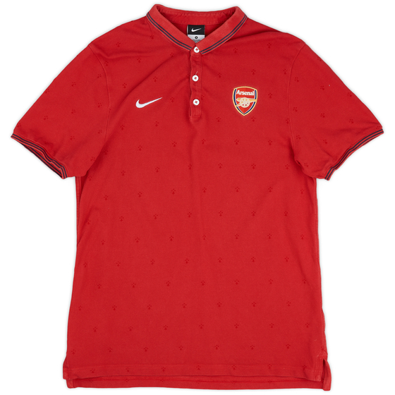2013-14 Arsenal Nike Polo Shirt - 9/10 - (M)