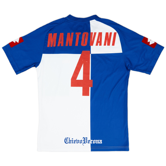 2007-08 Chievo Verona Away Shirt Mantovani #4 - 8/10 - (L)