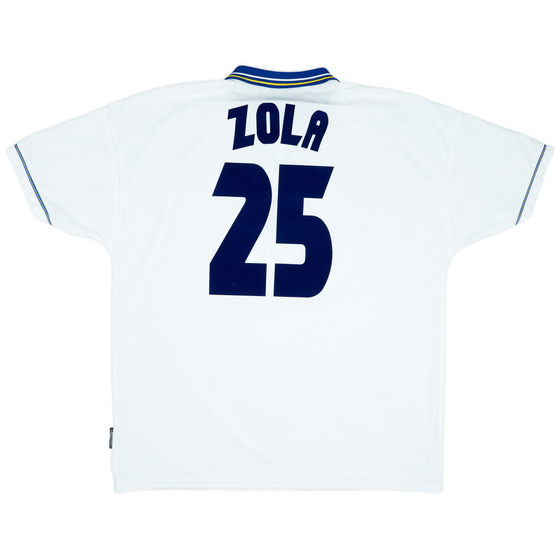 1998-00 Chelsea Away Shirt Zola #25 - 8/10 - (XXL)