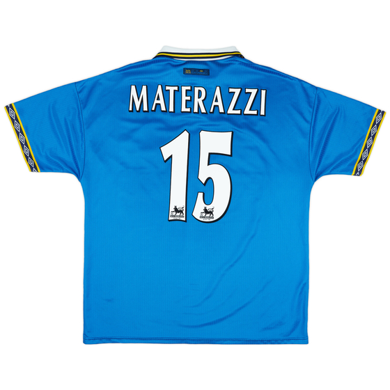 1997-99 Everton Home Shirt Materazzi #15 - 8/10 - (XXL)