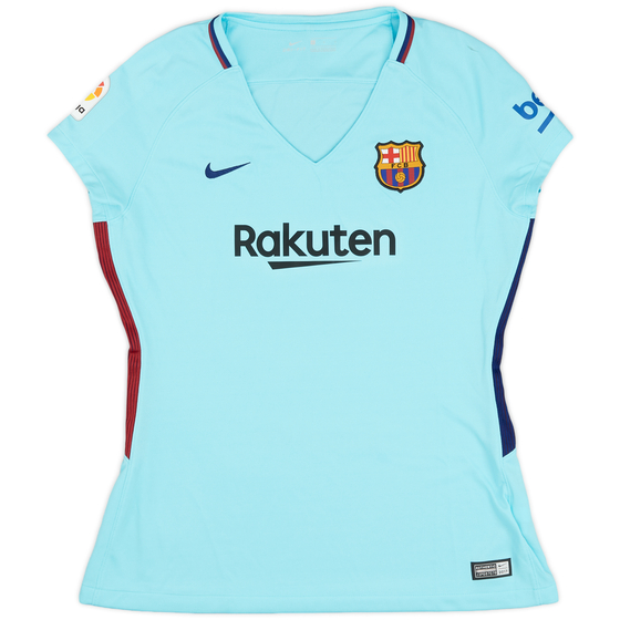 2017-18 Barcelona Away Shirt - 8/10 - (Women's L)