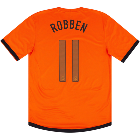 2012-13 Netherlands Home Shirt Robben #11