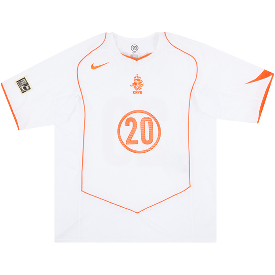 2005 Netherlands Match Issue FIFA World Youth Championship Away Shirt Wisse #20 (v Australia)