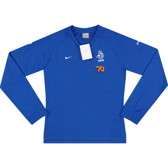 2006-09 Netherlands Women's Player Issue Training L/S Shirt