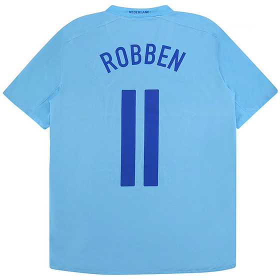 2008-10 Netherlands Away Shirt Robben #11 - 9/10