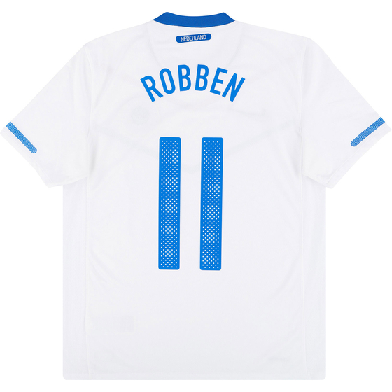 2010-11 Netherlands Away Shirt Robben #11 - 6/10 - (XL)
