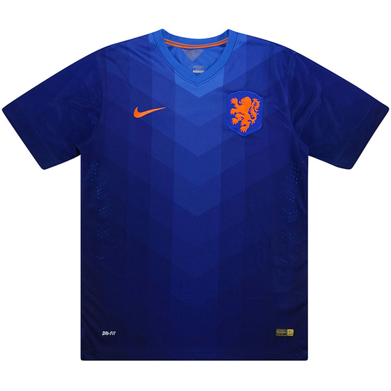 2014-15 Netherlands Player Issue Away Shirt - 8/10 - (S)