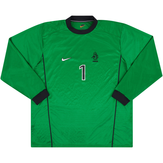 1998-99 Netherlands Match Issue GK Shirt #1