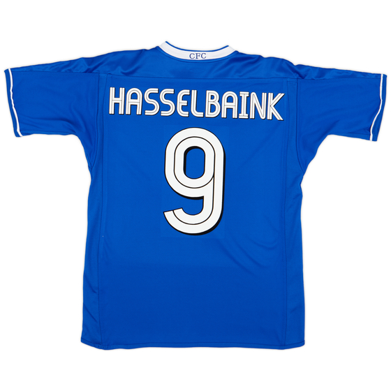 2003-05 Chelsea Home Shirt Hasselbaink #9 - 9/10 - (S)
