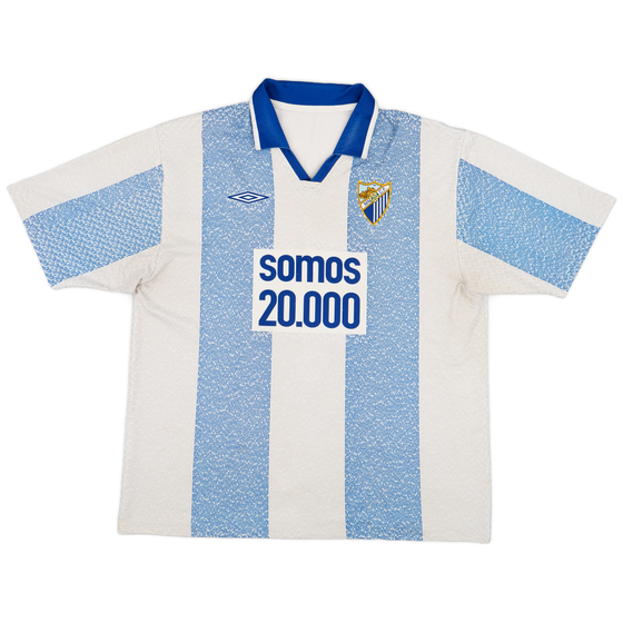 2004-05 Malaga 'Somos 20.000' Home Shirt - 7/10 - (XXL)