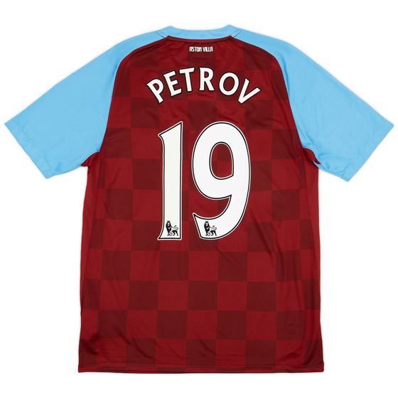 2011-12 Aston Villa Home Shirt Petrov #19 - 9/10 - (M)