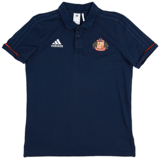 2017-18 Sunderland adidas Polo Shirt - 9/10 - (L)