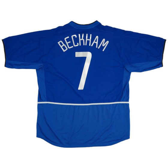2002-03 Manchester United Third Shirt Beckham #7 - 7/10 - (XXL)