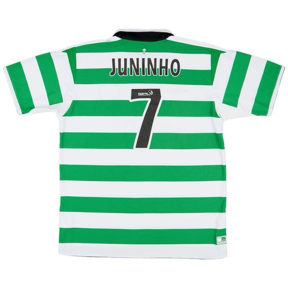 2004-05 Celtic Home Shirt Juninho #7 - 7/10 - (XL)