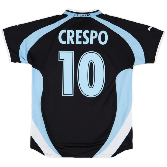 2000-01 Lazio Away Shirt Crespo #10 - 6/10 - (XL)