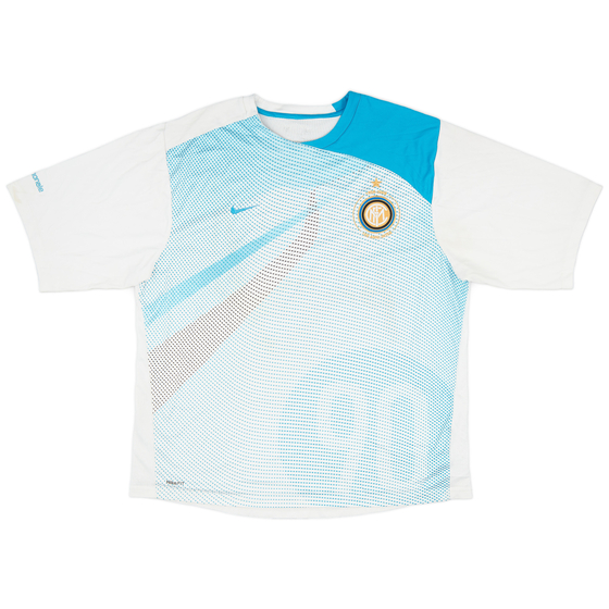 2007-08 Inter Milan Nike Anniversary Training Shirt - 7/10 - (XL)