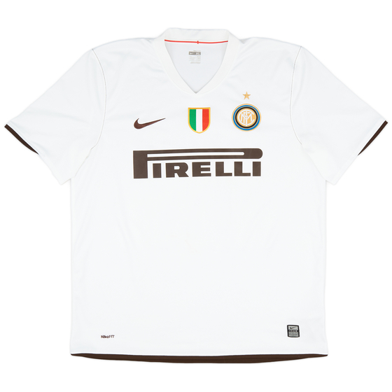 2008-09 Inter Milan Away Shirt - 8/10 - (XL)