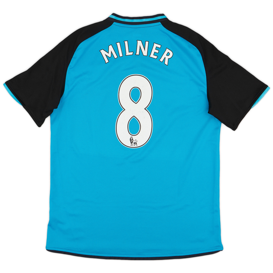 2008-09 Aston Villa Away Shirt Milner #8 - 6/10 - (M)