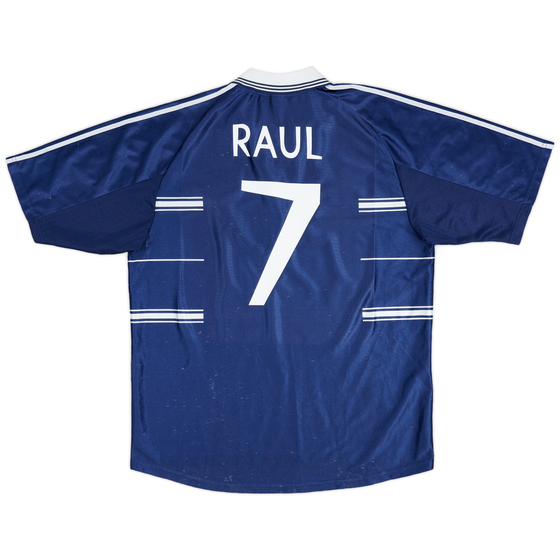 1998-99 Real Madrid Away Shirt Raul #7 - 6/10 - (XL)