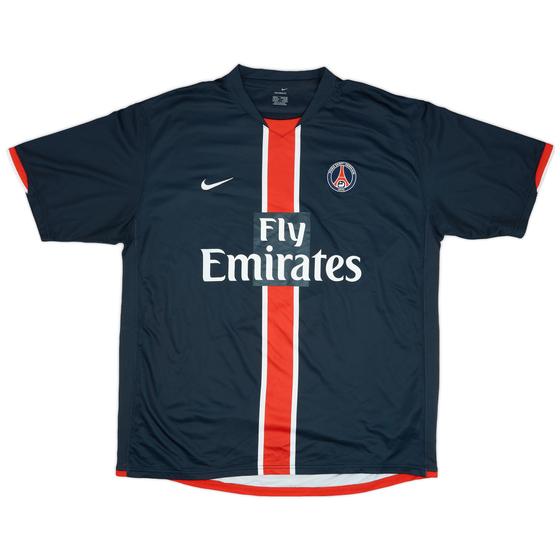 2006-07 Paris Saint-Germain Home Shirt - 9/10 - (XL)
