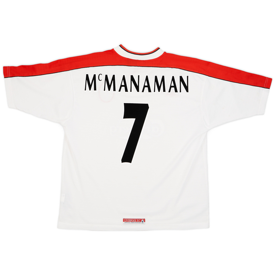 1998-99 Liverpool Away Shirt McManaman #7 - 7/10 - (L)