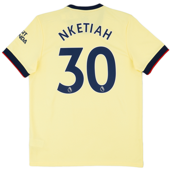 2021-22 Arsenal Away Shirt Nketiah #30 (L)