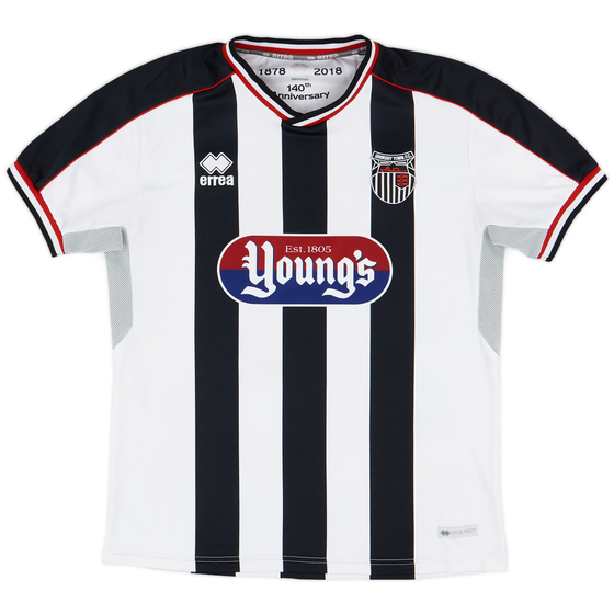 2018-19 Grimsby Town Home Shirt - 9/10 - (L)