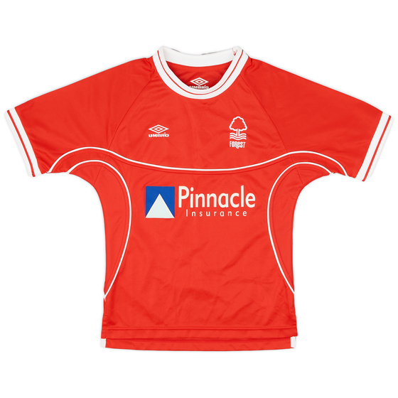 2000-02 Nottingham Forest Home Shirt - 9/10 - (S.Boys)