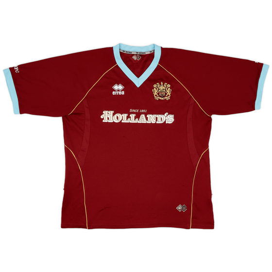 2007-08 Burnley Home Shirt - 8/10 - (XL)